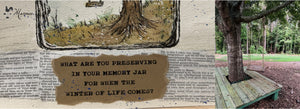 Ink & Watercolor Trials #0824 : Memory Jar