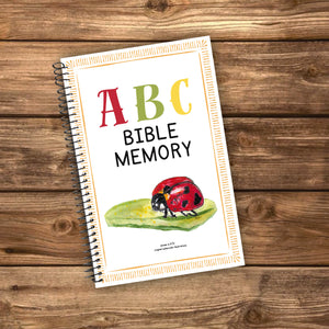 ABC Bible Memory Booklet